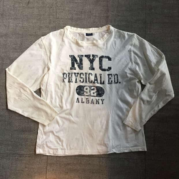 일본빈티지 Oeb 핀터깔y2k 올드스쿨아메카지 롱슬리브 긴팔티셔츠