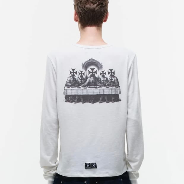 오퍼스 0012 Long sleeve white 롱슬리브