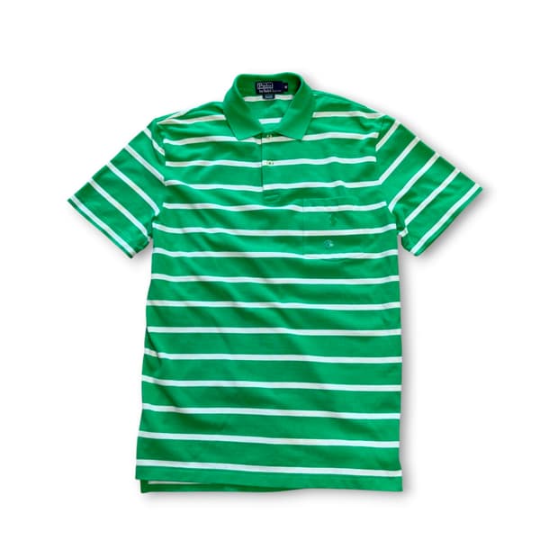 폴로 랄프로렌 스트라이프 폴로 티셔츠