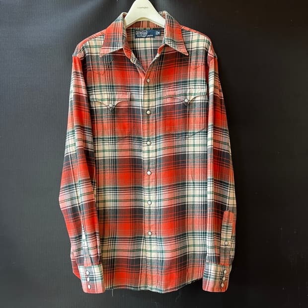 폴로 랄프로렌 웨스턴 플란넬 셔츠