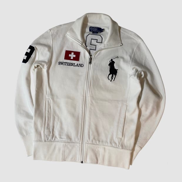 폴로 빅포니 스위스 집업