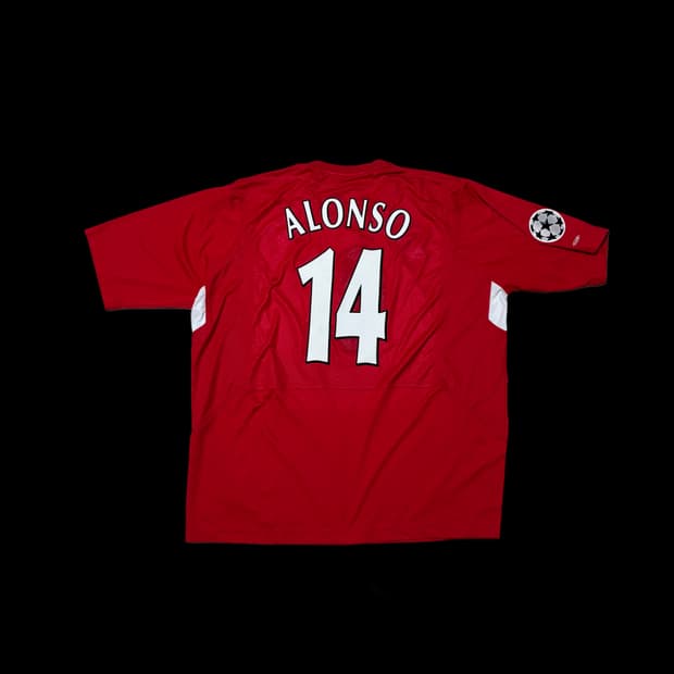 리복 04 06 리버풀 홈 알론소 이스탄불의 기적 유니폼 