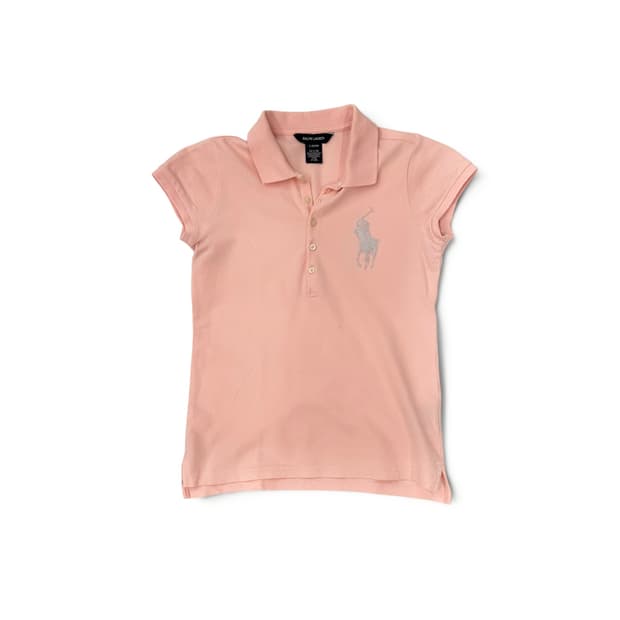Polo, Beads Remake Pink PK Top