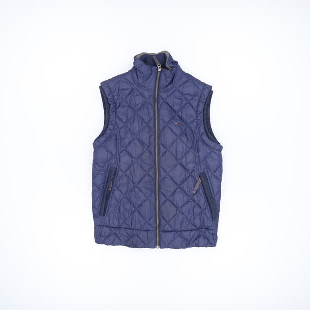 S 타미힐피거 여성 퀄팅 패딩조끼 0303H1