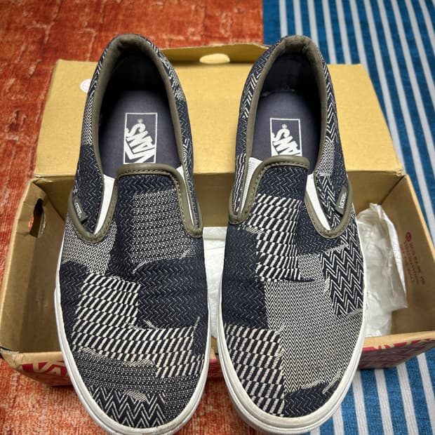 반스 패치워크 슬립온 260mm