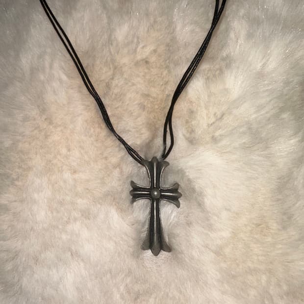 오리엔탈 고스펑크 십자가 목걸이