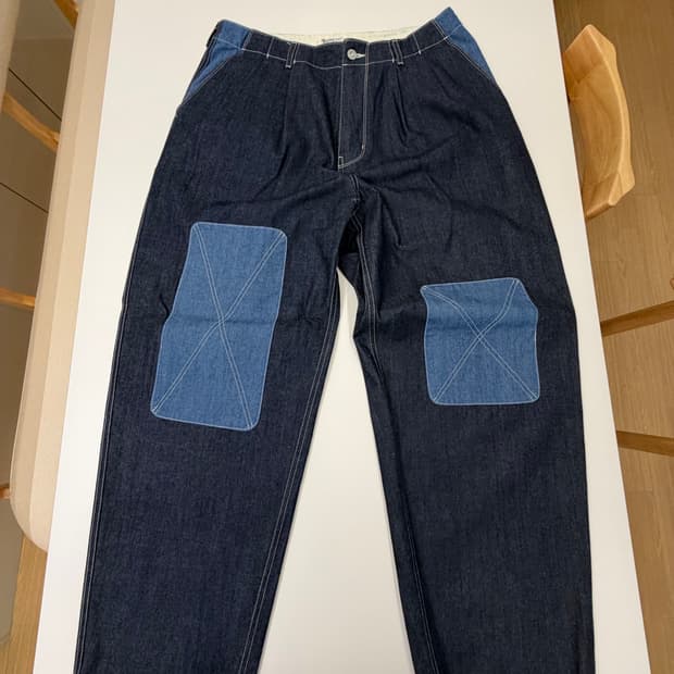 네이머클로딩 패치 데님 팬츠 XL (32-34)