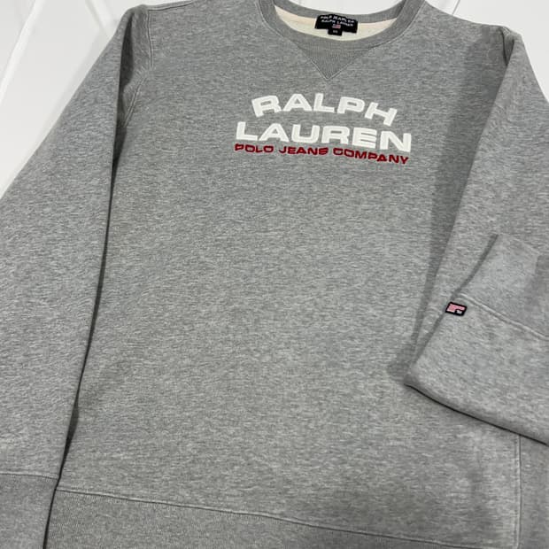 폴로 올드스쿨 성조기 맨투맨