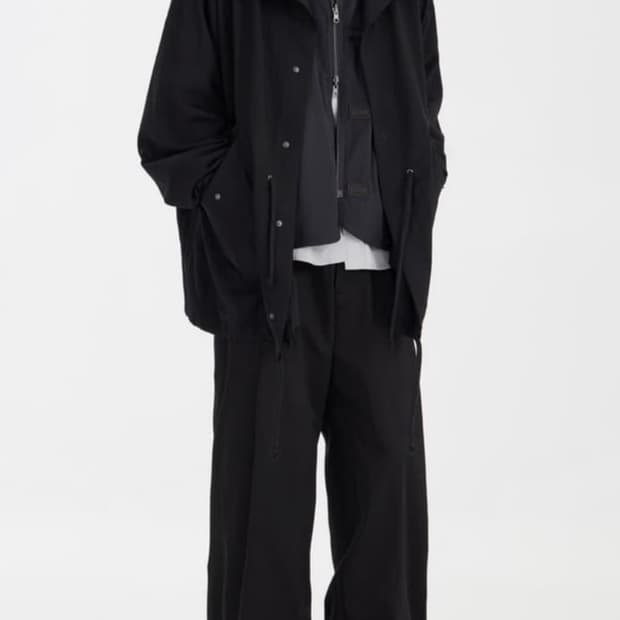 해칭룸 스노우 미드 파카