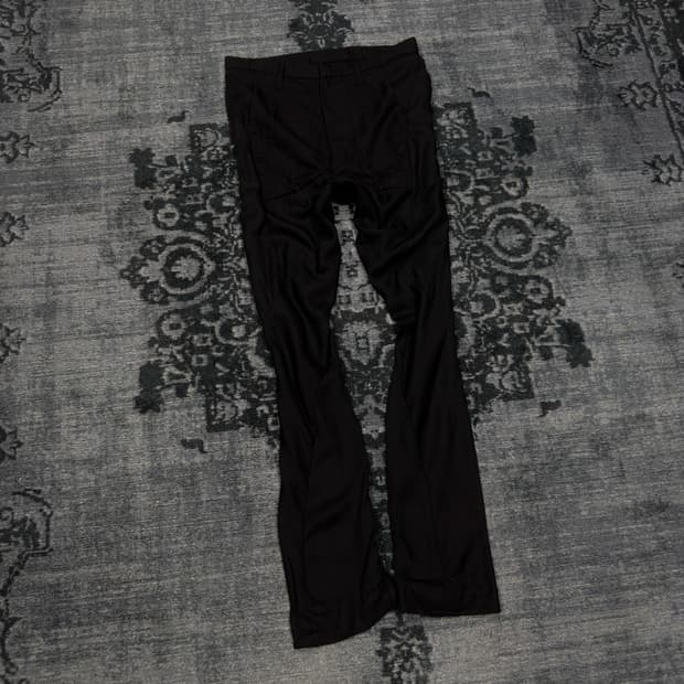 Julius 22ps heavy boa dropped pants