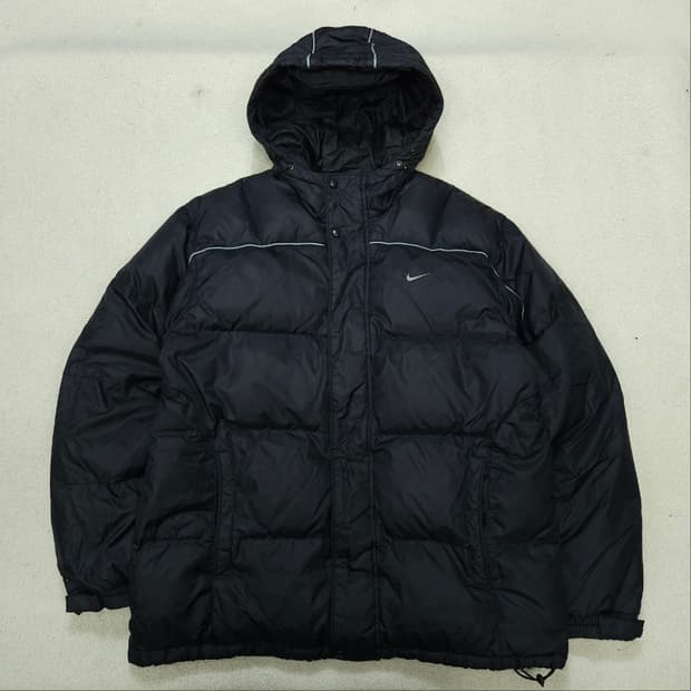 00s 나이키 파이핑 덕다운 패딩 L