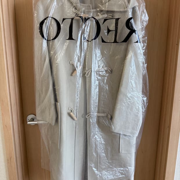 쿠어 더플코트 크림 L