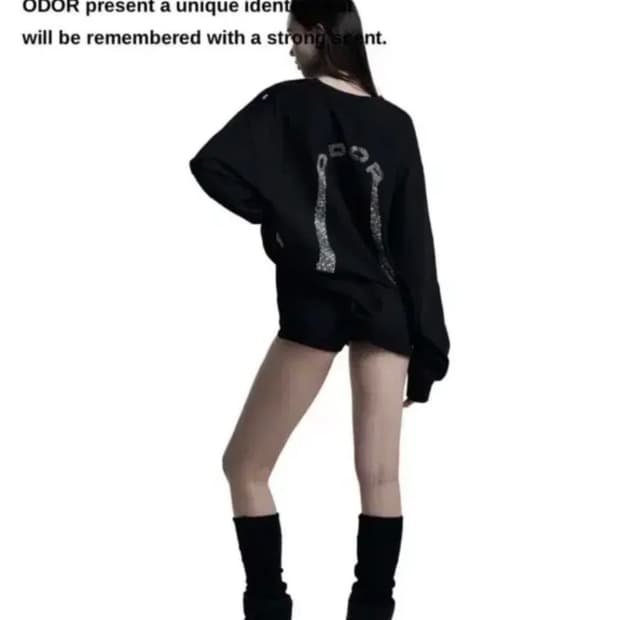 구해요)) 오도어 박스티 롱슬리브 구해요