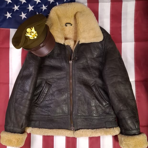 90's 빈티지 스투시 미공군 90's B-3 TYPE 항공무스탕