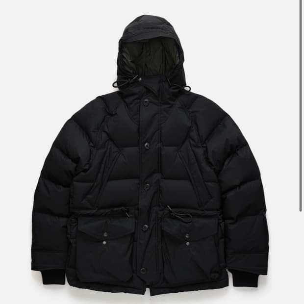 이스트로그 유틸리티 패딩 (블랙) L사이즈