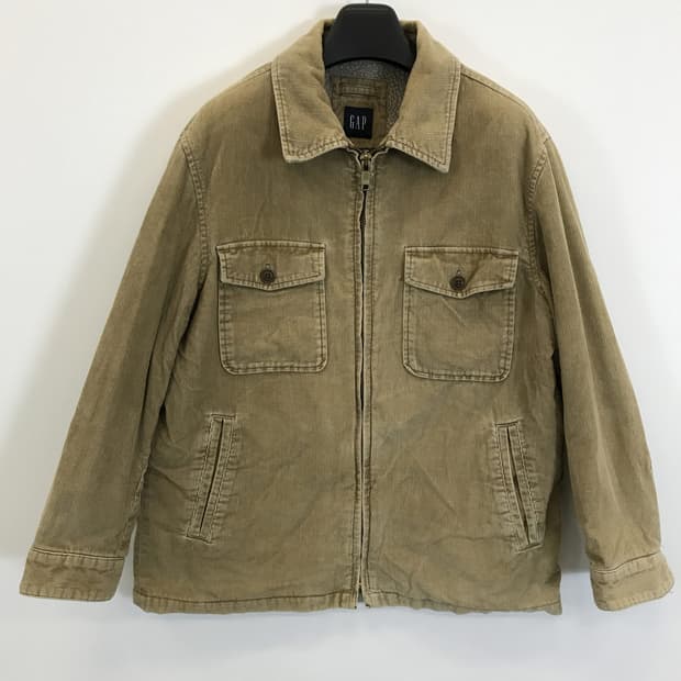 GAP 90s 빈티지 코듀로이 집업 쉐르파 [L]