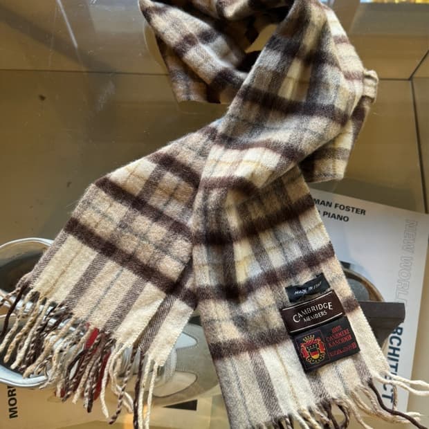 캠브리지 멤버스 캐시미어 머플러