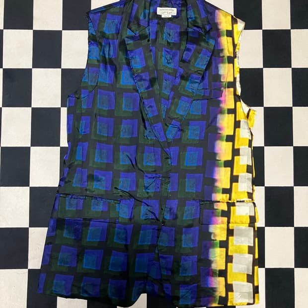 Dries van noten Len Lye 비스코스 블레이저 베스트