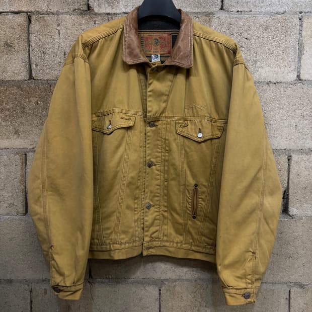 디젤 워싱 코튼 자켓