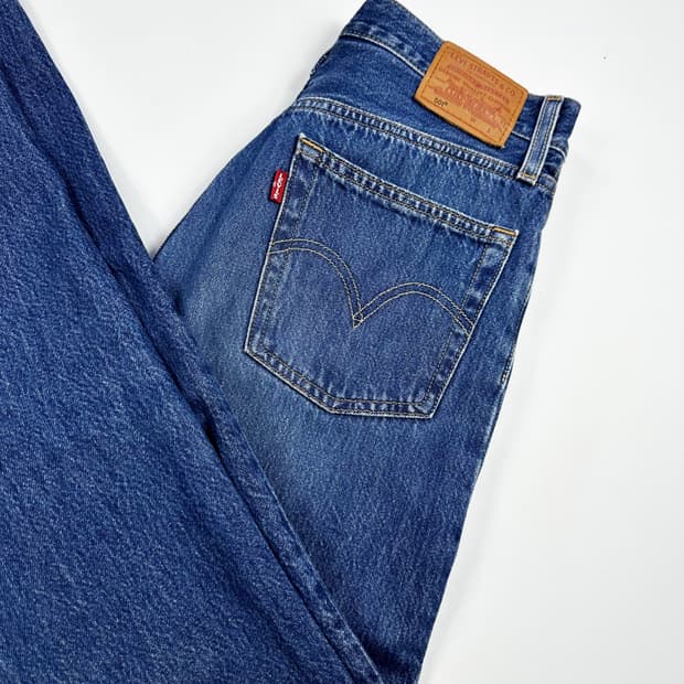 리바이스 501 오리지널 우먼 데님 팬츠 (26인치 여성추천)