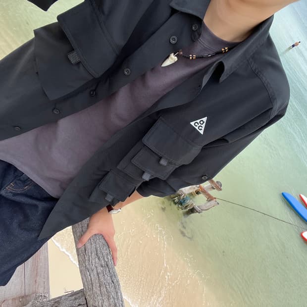 나이키 acg 드라이핏 트레일 셔츠