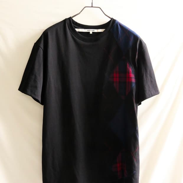 Rustic Argyle Tee_Black