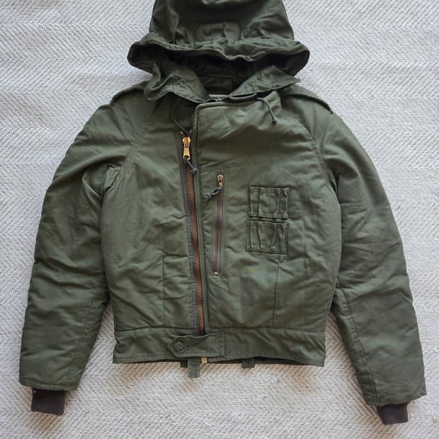 1982 OG 캐나다군 AFW CREW 탱커 자켓 S-R