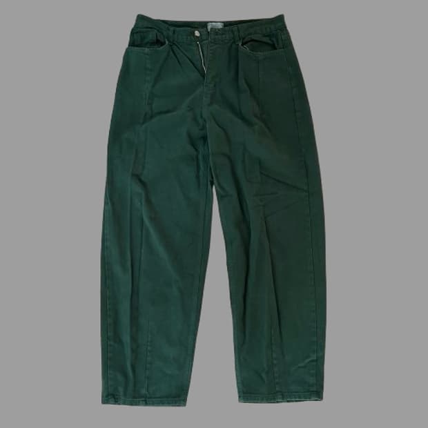 VINTAGE GREEN PANTS