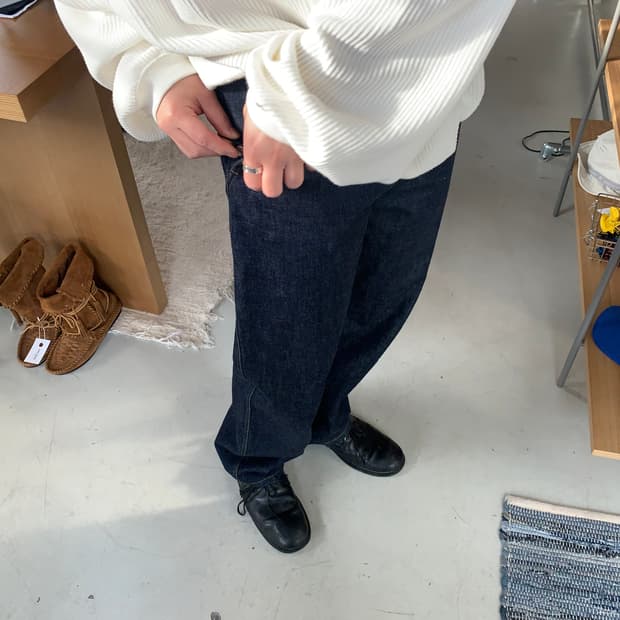 Issuethings 이슈띵즈 셀비지 데님