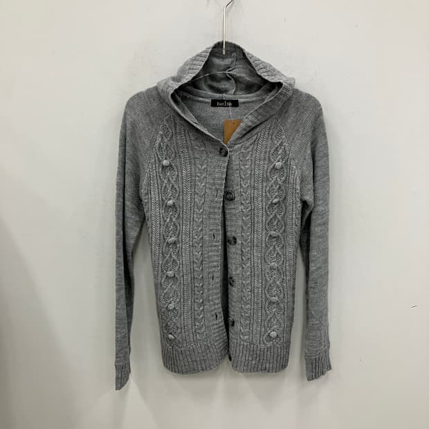 빈티지 모리 페어리 후드 니트 가디건