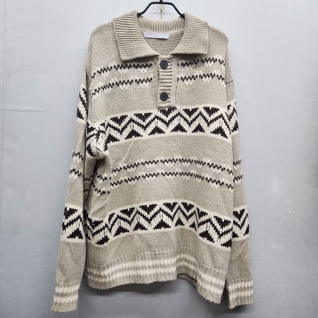 에잇세컨즈 페어 카라 니트 XL