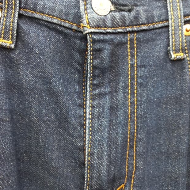 리바이스 502 청바지 (허리 34)