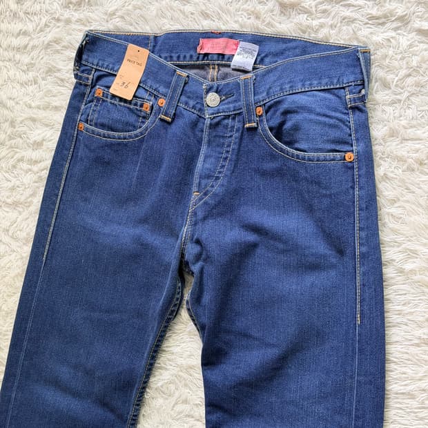 리바이스 TYPE 1 아이코닉 스트레이트 데님 팬츠