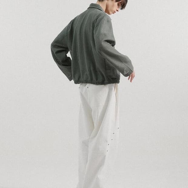 알렌느 2023 SS 화이트 진 (새상품)