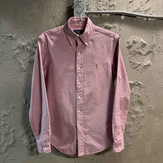 폴로 랄프로렌  클래식 핏 옥스포드 버튼다운 셔츠 퍼플 XS