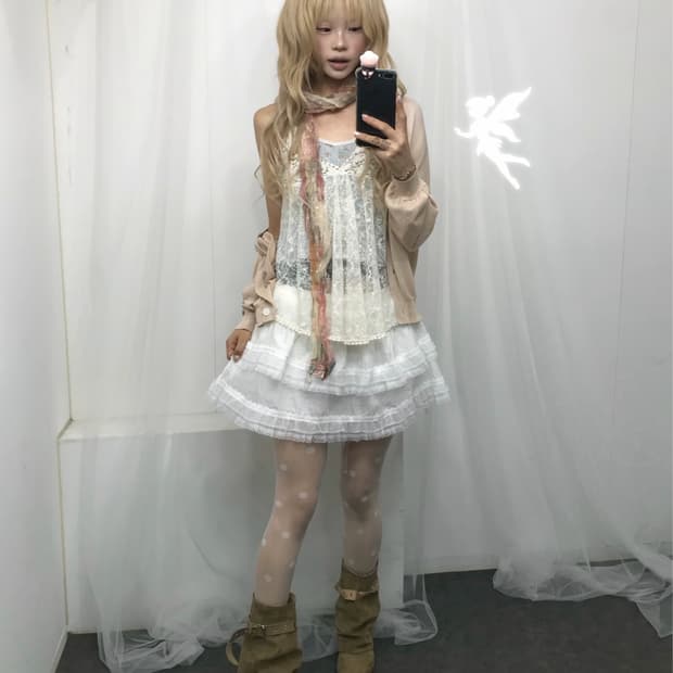 𝜗𝜚민트 핑크 잔꽃 페어리 코디set 𝜗𝜚