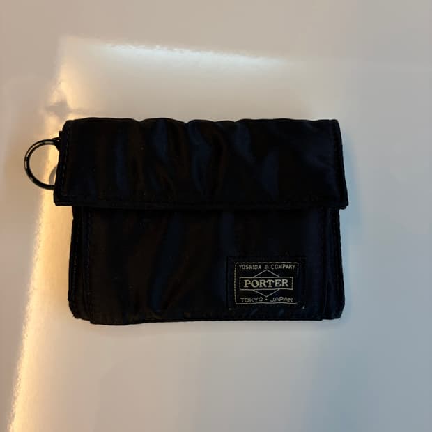 요시다 포터 탱커 월렛 3단 지갑