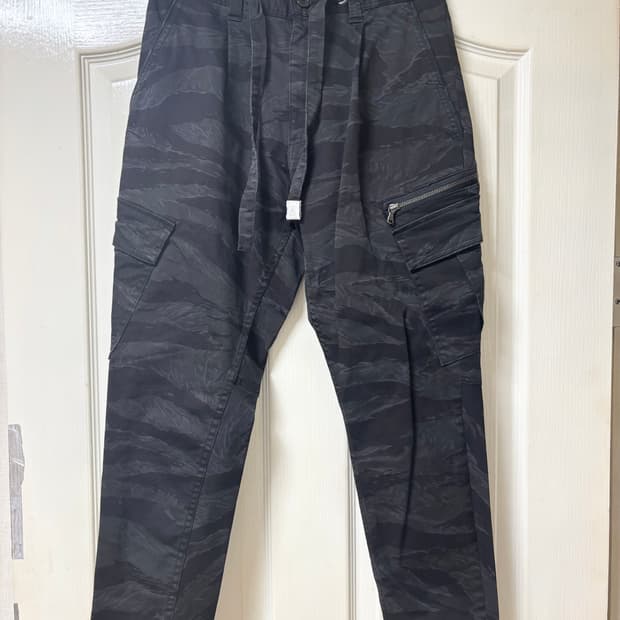 준하시모토 카모플라쥬 29 카고 조거팬츠 새제품