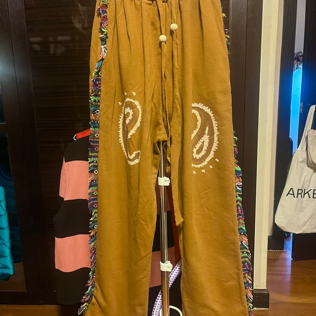 [남성free]에씰미 페이즐리 팬츠