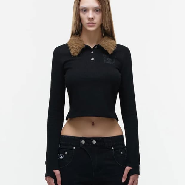 오퍼스0012 퍼카라 롱슬리브 블랙