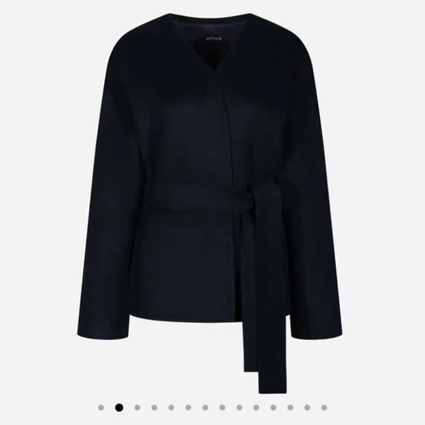 메비 이안 하프코트 블루뉘