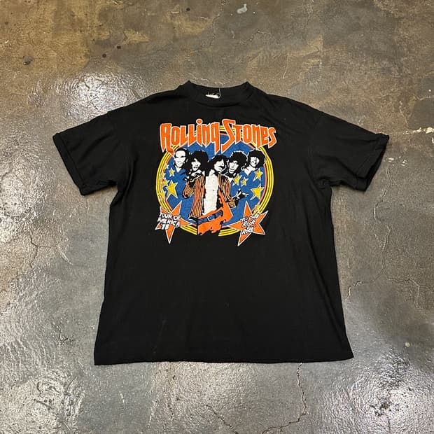 롤링스톤즈 빈티지 반팔티셔츠 L
