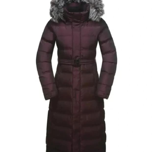 [새제품] K2패딩 레아 여성패딩 롱기장 구스다운 벨트포함 플럼(90)