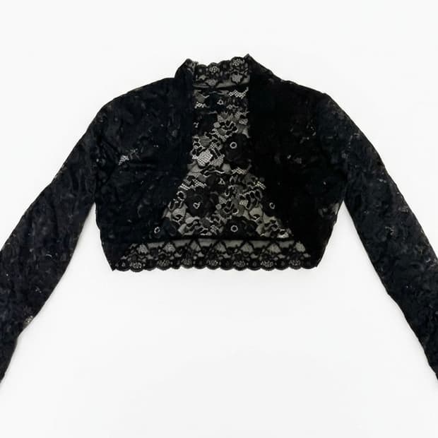 [44] 레이스 볼레로 크롭 가디건 / 오네갸루 