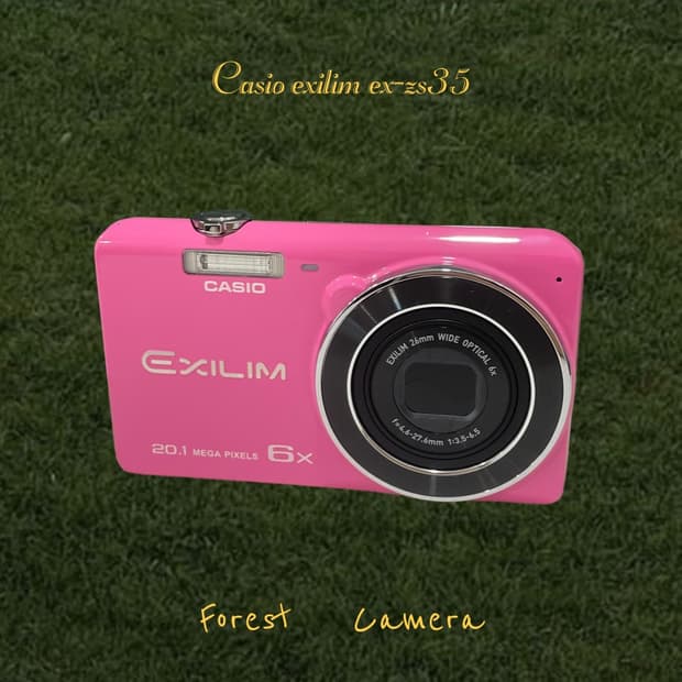 (소프트포커스/메이크업) 카시오 엑슬림 ex-zs35 디지털카메라
