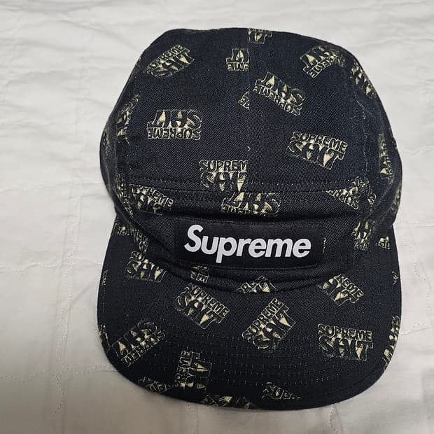 17ss 슈프림 shit 워시드 캠프캡