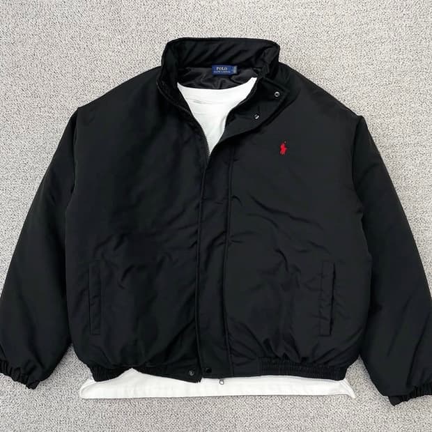 폴로 패딩 점퍼