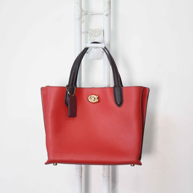 B-10563/코치 정품 여성용 윌로우 토드백