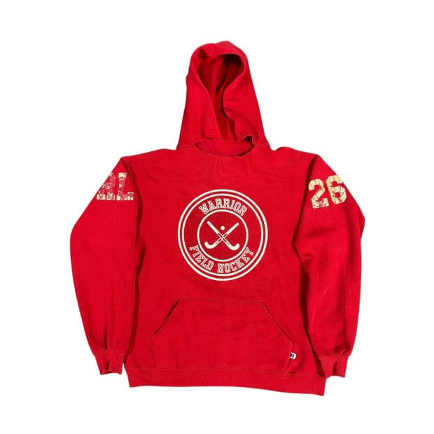 빈티지 90s Russell Hockey Hoodie 러셀 하키팀 후드티