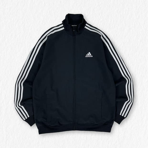 아디다스 얇은 코튼 트랙탑 져지